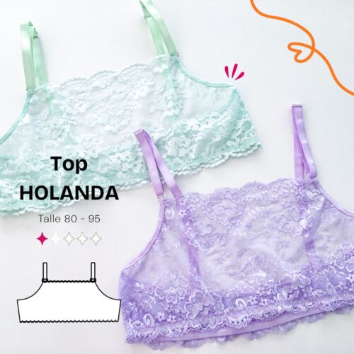 Top Holanda - Patrón para imprimir en PDF