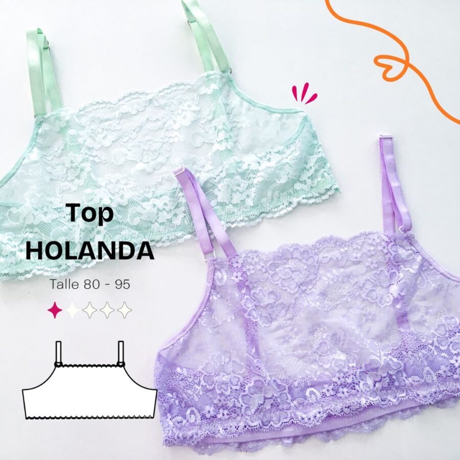 Top Holanda - Patrón para imprimir en PDF