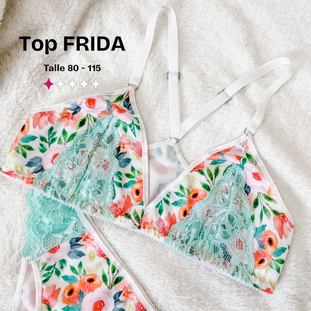 Top Frida con recorte - Patrón para imprimir en PDF - Imagen 2