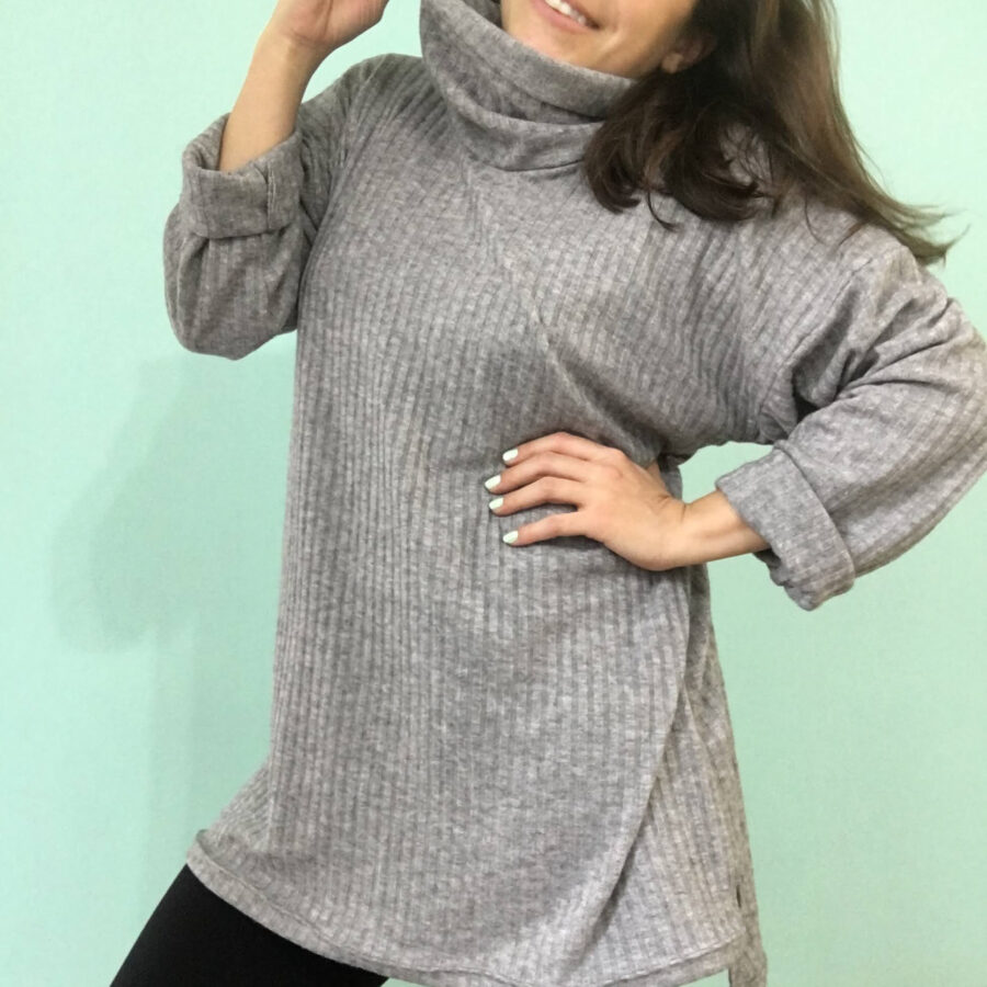 Vestido invierno - Patrón para imprimir - Imagen 2