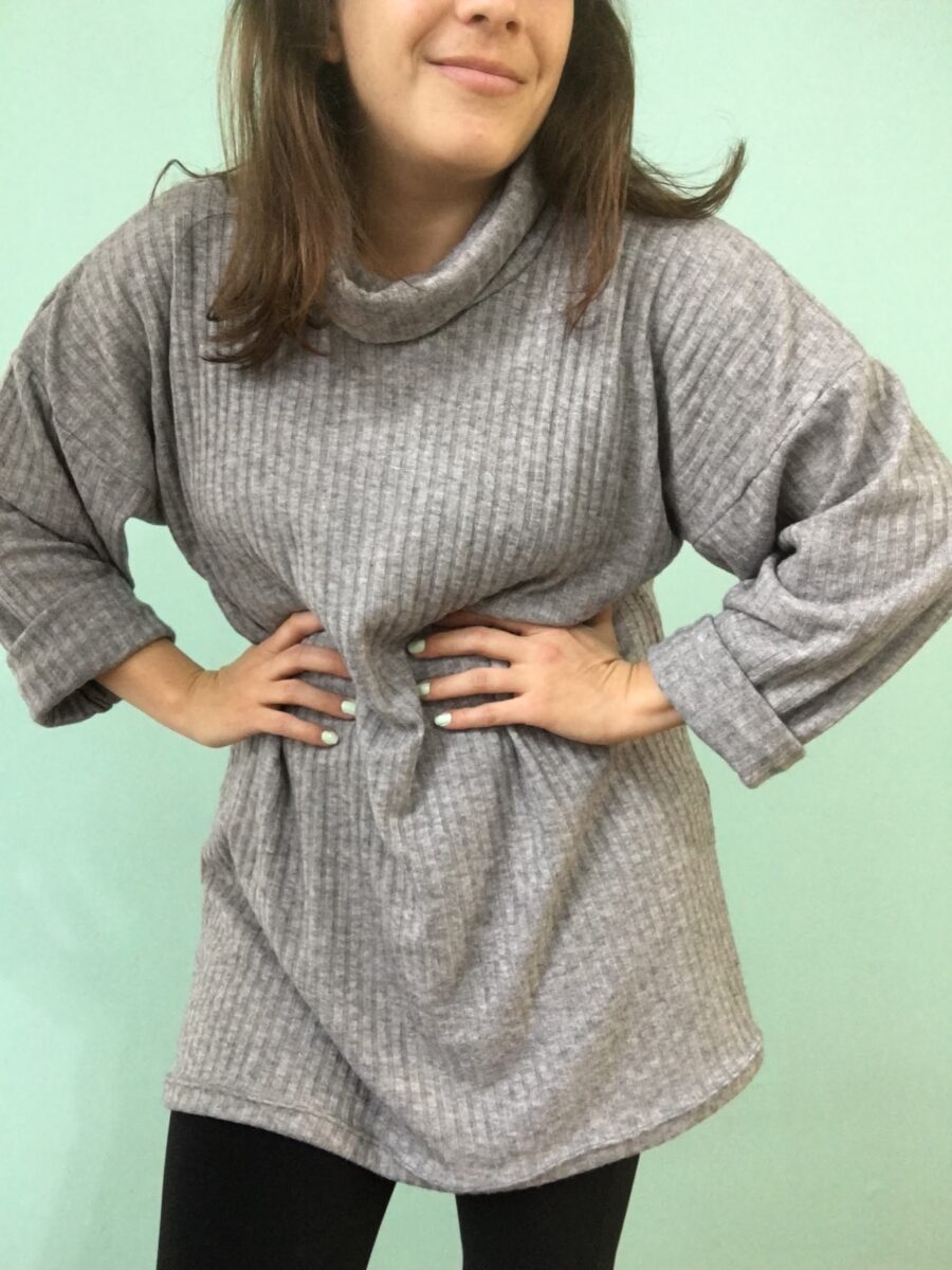 Vestido invierno - Patrón para imprimir - Imagen 4