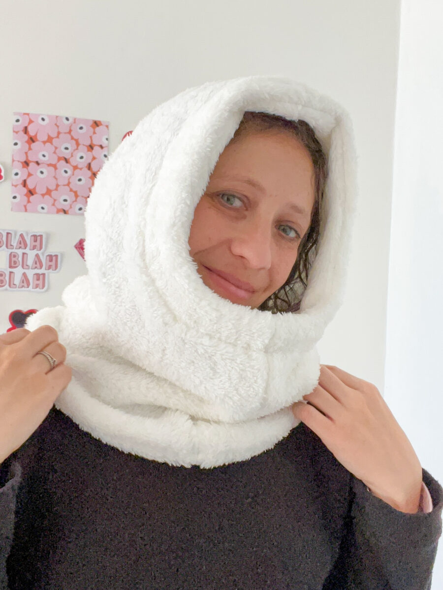 Cuello con capucha "balaclava"- Patrón para imprimir - Imagen 2