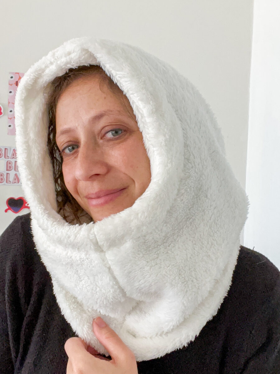 Cuello con capucha "balaclava"- Patrón para imprimir - Imagen 3
