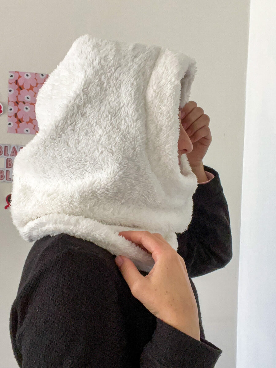 Cuello con capucha "balaclava"- Patrón para imprimir - Imagen 4