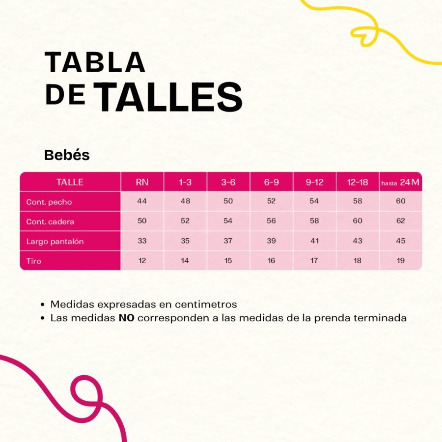 Remera clásica bebé - Patrón para imprimir - Imagen 7