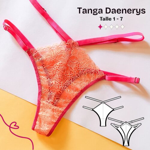 Tanga Daenerys - Patrón para imprimir