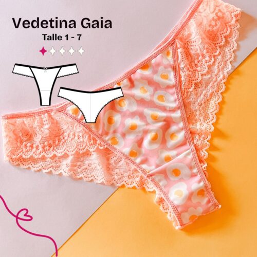 Vedetina Gaia - Patrón para imprimir