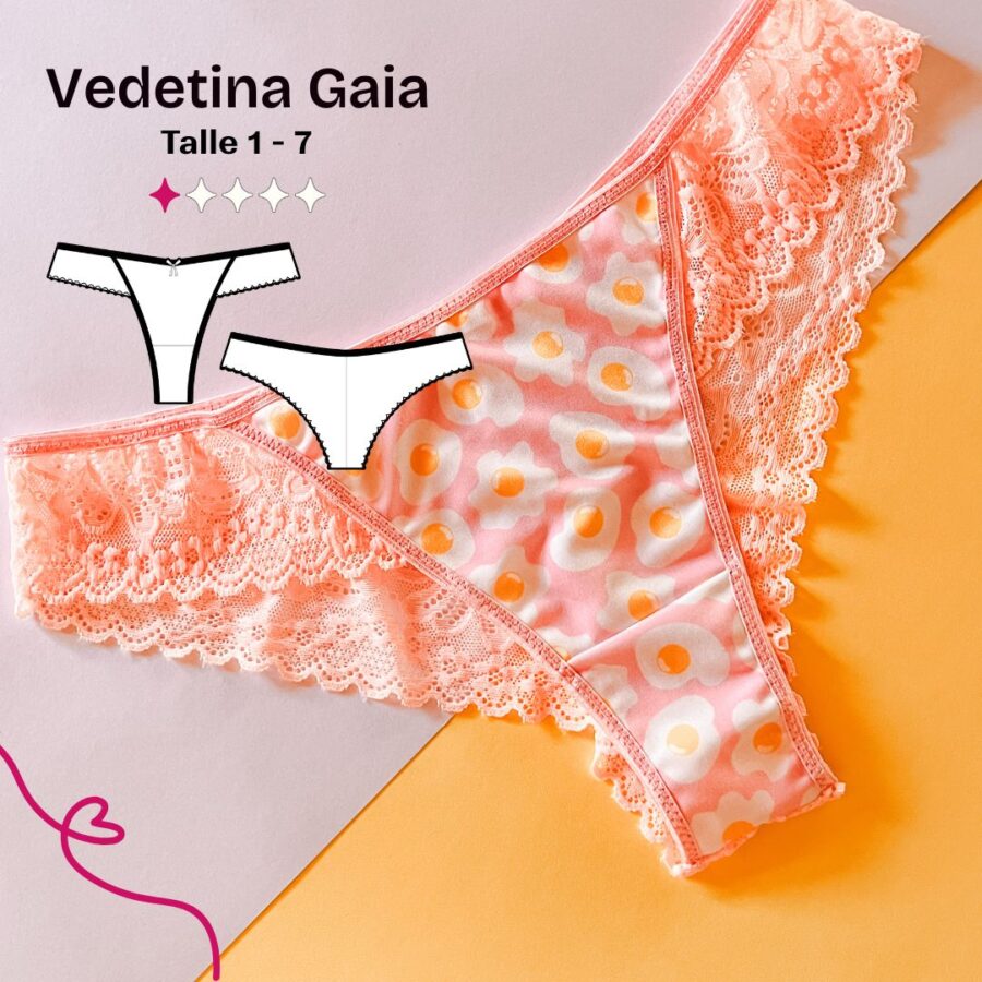 Vedetina Gaia - Patrón para imprimir