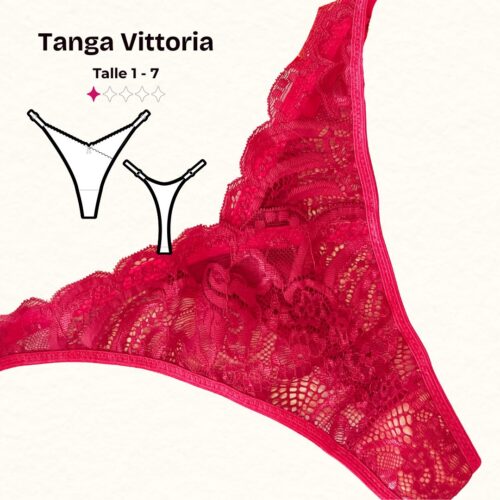 Tanga Vittoria - Patrón para imprimir