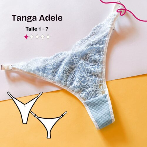 Tanga Adele - patrón para imprimir