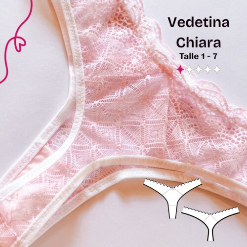 Vedetina Chiara - Patrón para imprimir pdf