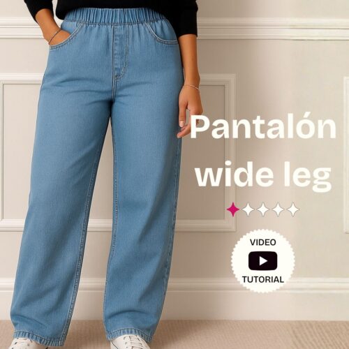 Pantalón wide leg Osadia - Patrón para imprimir en PDF
