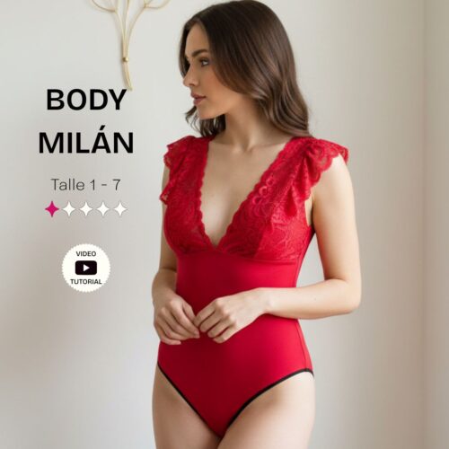 Body Milán - patrón para imprimir en PDF + video