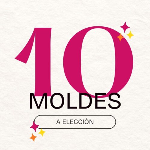 10 moldes a elección