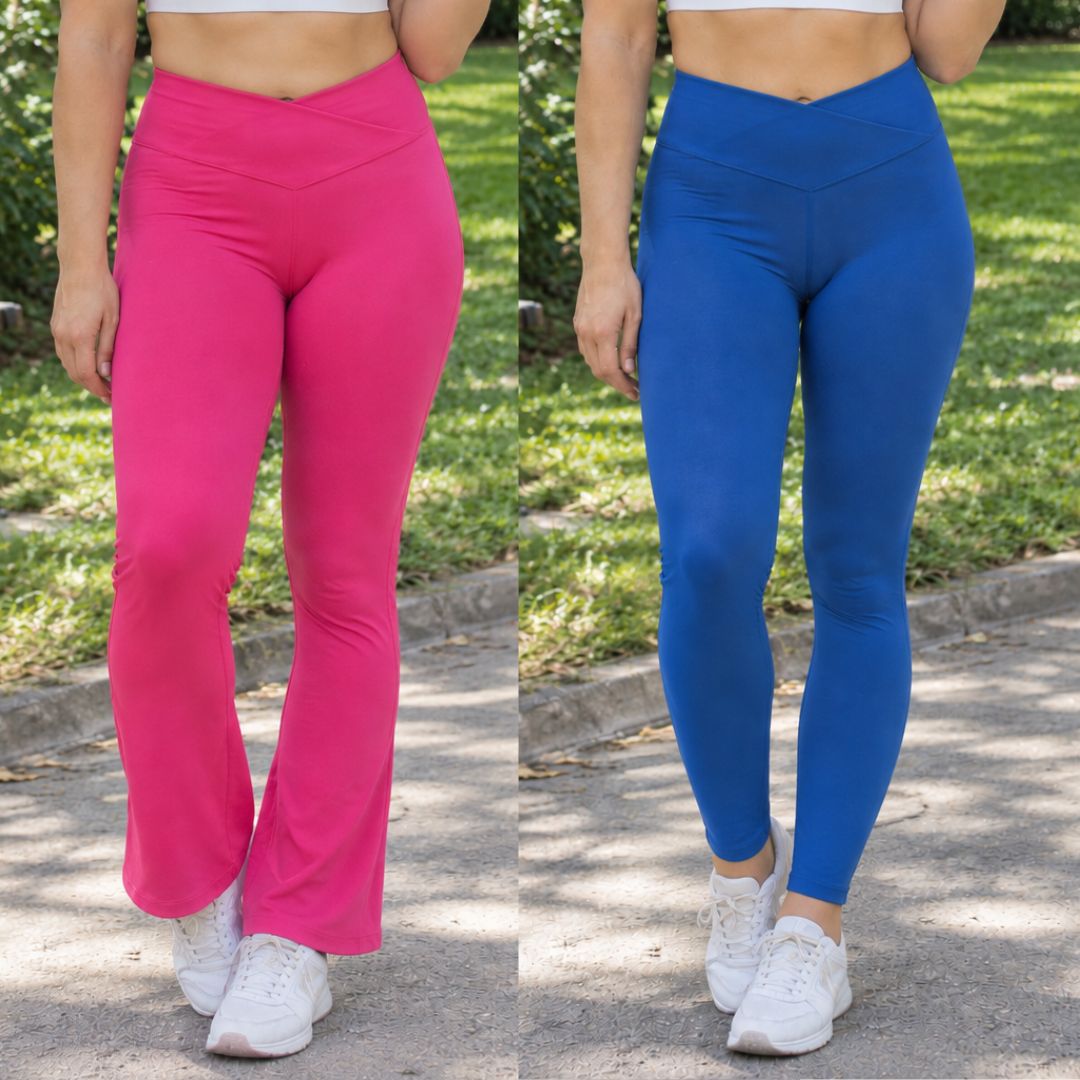 COMBO! Leggins ajustada + cruzada - patrón en 8 talles para imprimir